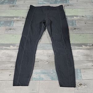 CRZ Yoga Gray Workout Leggings sz 4/6